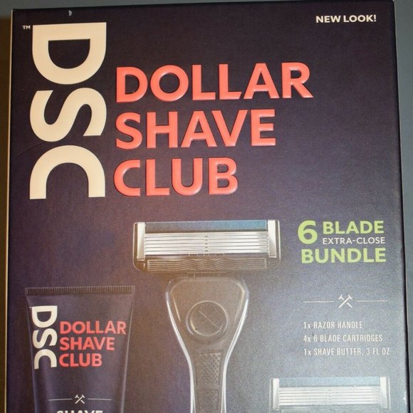 Dollar Shave Club Other - Dollar Shave Club 6-Blade Razor Bundle (Grey)